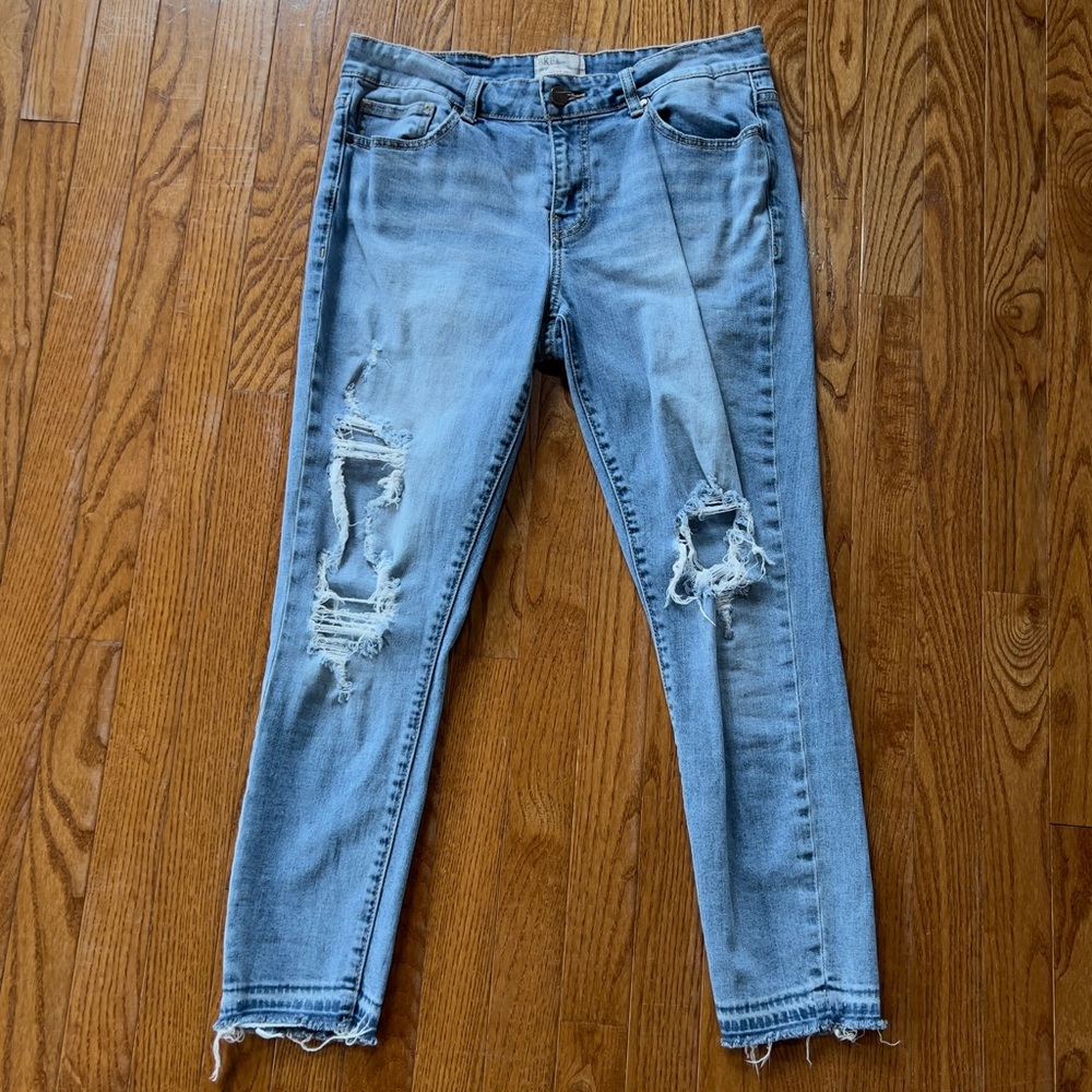 Men’s BKE Distressed Blue Jeans
